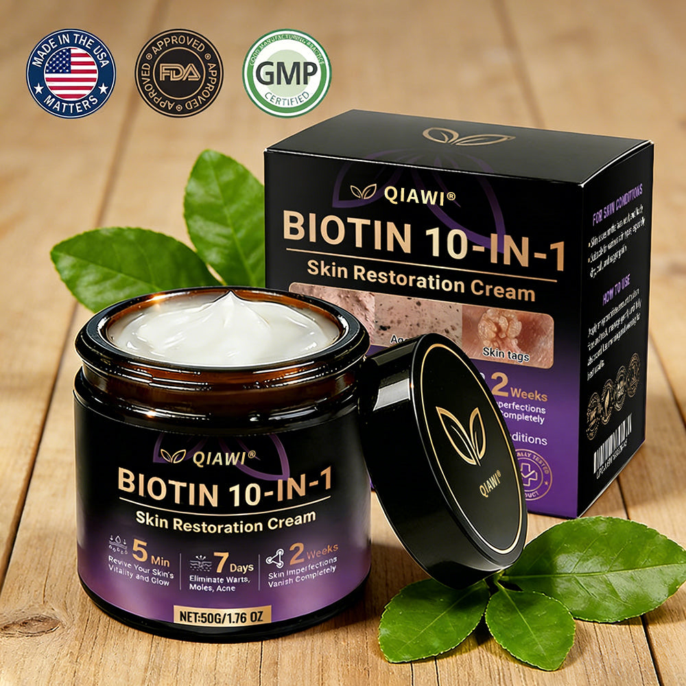 🔥LAST DAY 50% OFF - QIAWI® Biotin 10-in-1 Skin Restoration Cream-XDX
