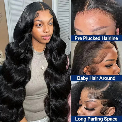 Sale Happening NOW:70%OFF Pre-Cut Lace Kinky straight 360 Full Lace Frontal Glueless Wig with Invisible Drawstring Pre PluckedHuman Hair Wig-XDX-FB