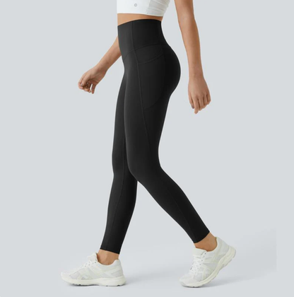 UltraSculpt High Waisted Tummy Control Pocket Shaping Training Leggings-XDX