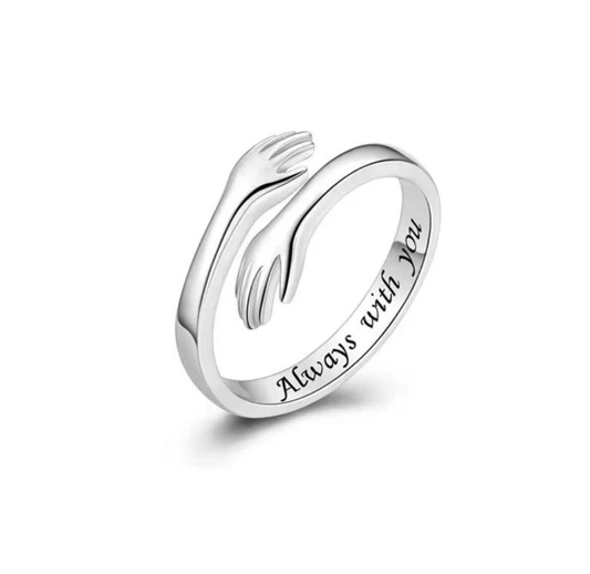 Hug Ring For My Daughter - A Symbol of Love and Protection-XDX