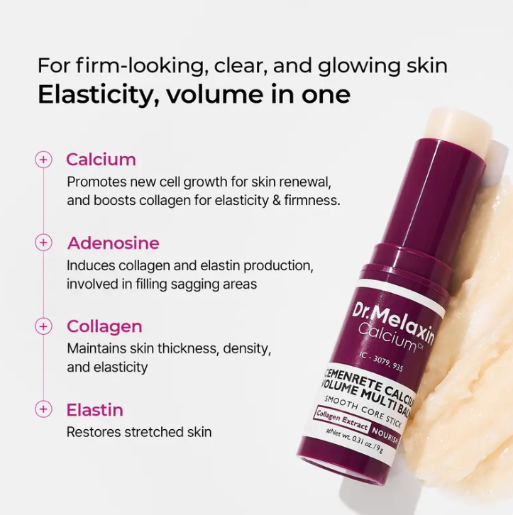✨Limited-Time Offer✨Calcium Volume Multi Balm+Eye Patch 60ea Korean Skin Care Cosmetics with Collagen Extract Elasticity Eye Shield Skin Repair-HHW