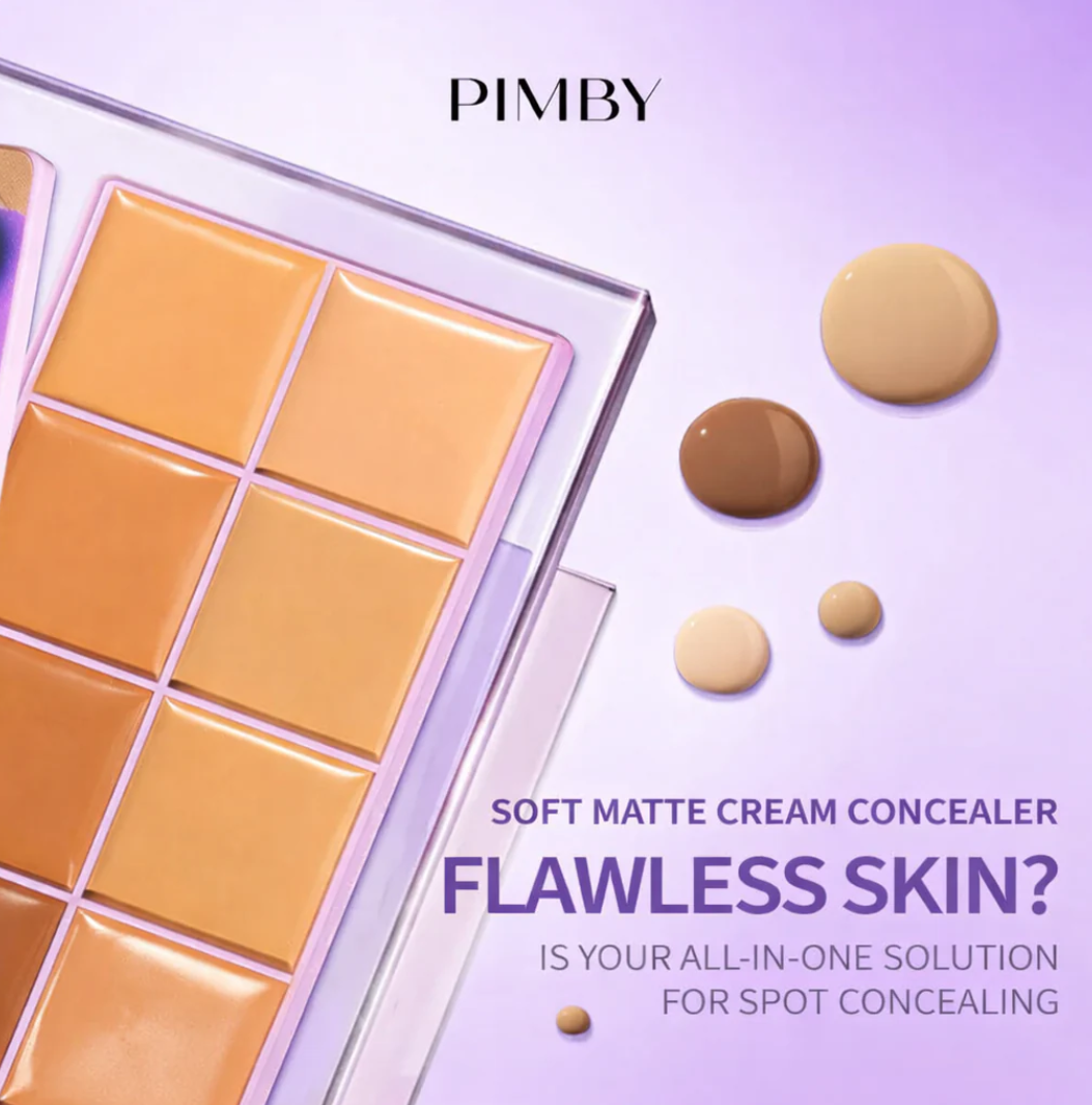 Evanesce Soft Matte Cream Concealer 8-Shade Fade Palette-XDX