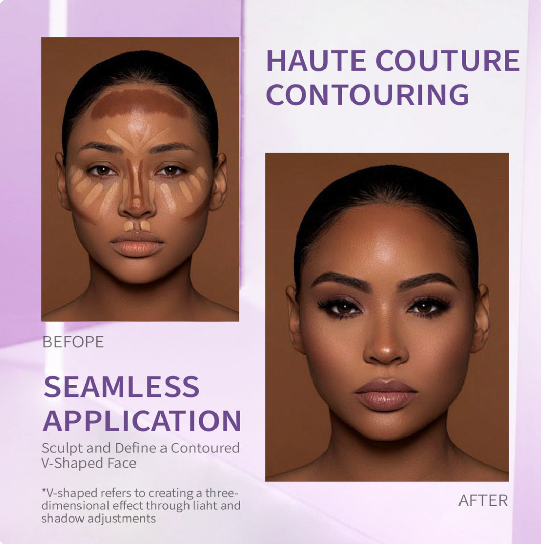 Evanesce Soft Matte Cream Concealer 8-Shade Fade Palette-XDX