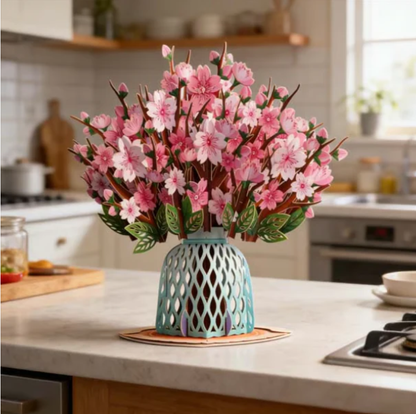 🏆85K+ SOLD! 🌼💌 Forever-Blooming 3D Flower Pop-Up Card– Personalized Love Message & Everlasting Bloom 🎁-XDX