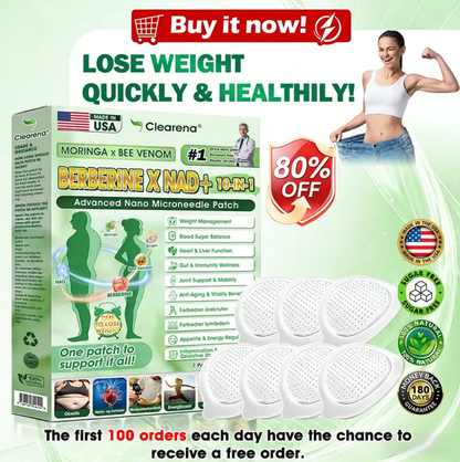 𝐎𝐟𝐟𝐢𝐜𝐢𝐚𝐥 𝐔𝐒 𝐒𝐭𝐨𝐫𝐞 🇺🇸 | 🧑‍⚕️🩺 𝐂𝐥𝐞𝐚𝐫𝐞𝐧𝐚® Moringa · Berberine × NAD+ 𝟏𝟎-𝐢𝐧-𝟏 𝐀𝐝𝐯𝐚𝐧𝐜𝐞𝐝 𝐍𝐚𝐧𝐨 𝐌𝐢𝐜𝐫𝐨𝐧𝐞𝐞𝐝𝐥𝐞 𝐏𝐚𝐭𝐜𝐡 — 𝐎𝐧𝐜𝐞 𝐃𝐚𝐢𝐥𝐲, 𝐕𝐢𝐬𝐢𝐛𝐥𝐞 𝐑𝐞𝐬𝐮𝐥𝐭𝐬 𝐢𝐧 𝟕 𝐃𝐚𝐲𝐬-XDX-FB