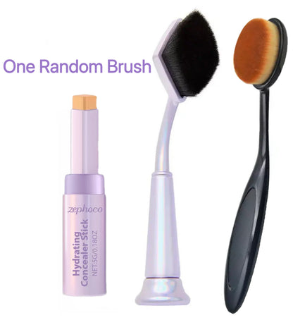 🔥 Special offer& Free Makeup Brushes ⏰ 💥 tate Big Stick Energy duo – shape tape concealer stick & brush 🔥-XDX