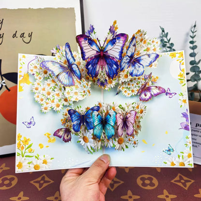 🏆85K+ SOLD! 🌼💌 Forever-Blooming 3D Flower Pop-Up Card– Personalized Love Message & Everlasting Bloom 🎁-XDX