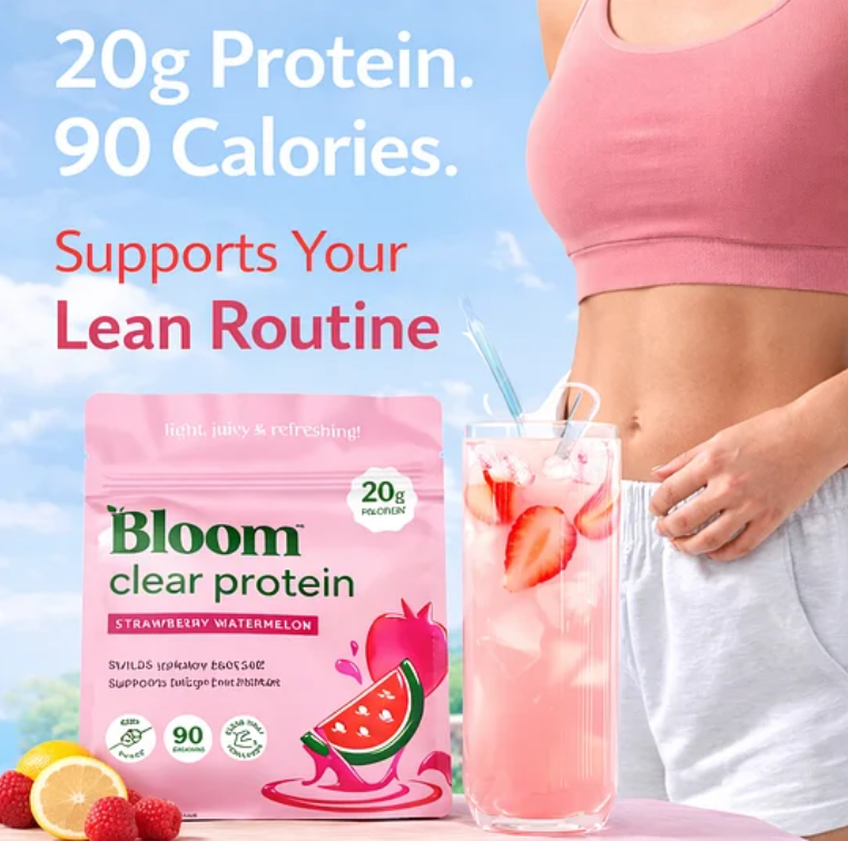 🌸Clear Whey + Collagen Protein Blend Light, Refreshing Protein Made for Women-XDX-FB