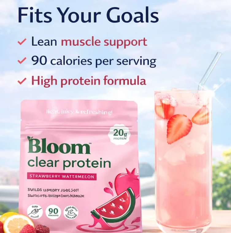 🌸Clear Whey + Collagen Protein Blend Light, Refreshing Protein Made for Women-XDX-FB