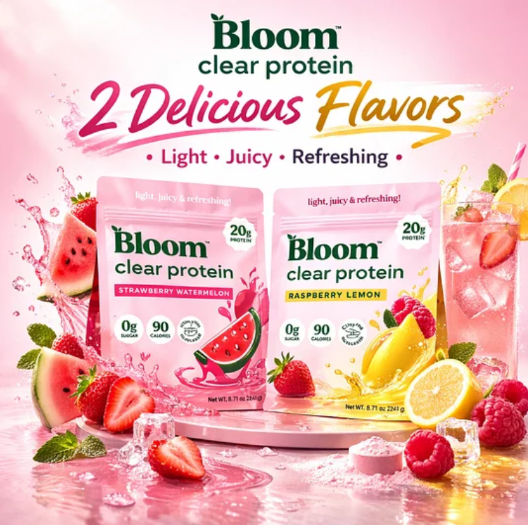 🌸Clear Whey + Collagen Protein Blend Light, Refreshing Protein Made for Women-XDX-FB