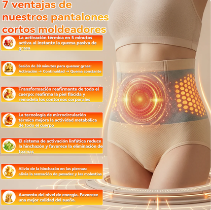 💃 Descubre el Secreto de una Silueta Más Estilizada🌿 Shorts Moldeadores 4 en 1 con Moringa & Berberina
