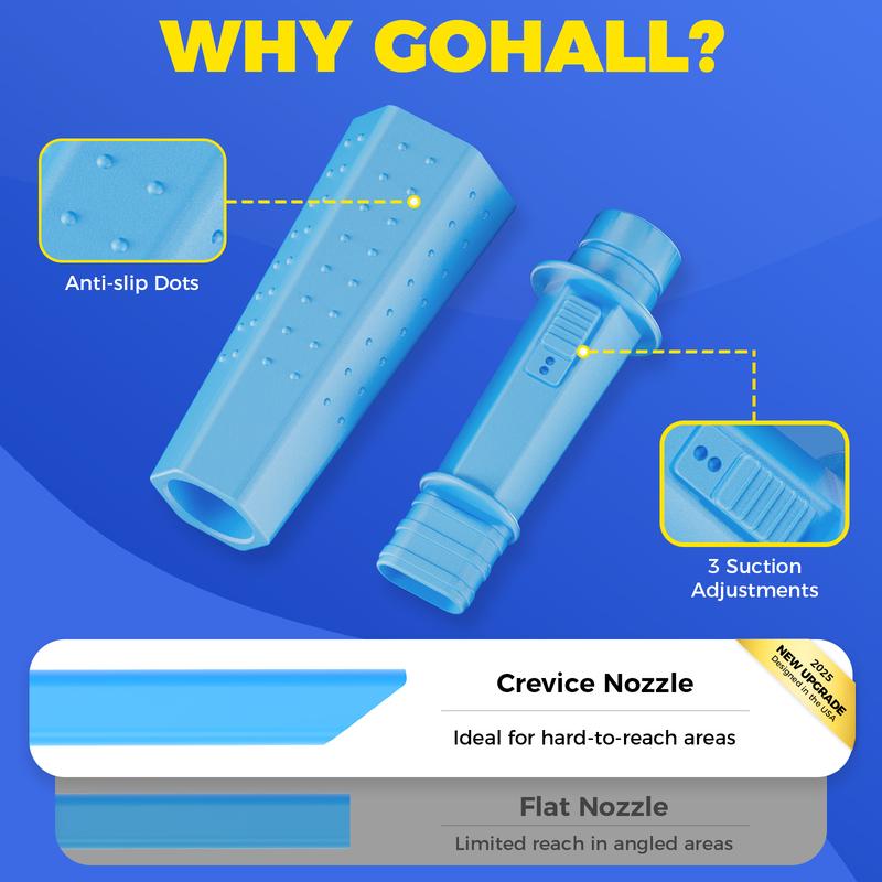 2 Pieces Dryer Vent Cleaner Kit Compatible with All Vacuum Cleaner Dryer Lint Brush and Vacuum Hose Attachment with Stretch Universal Connector Quick Lint Remover-XDX
