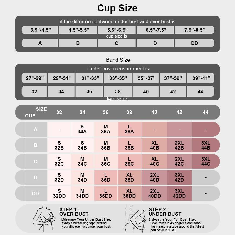 🌷Wireless Womens Comfortable Wireless Bras Push Up Bralettes Seamless Tshirts Bras Deep V Everyday Bras-XDX