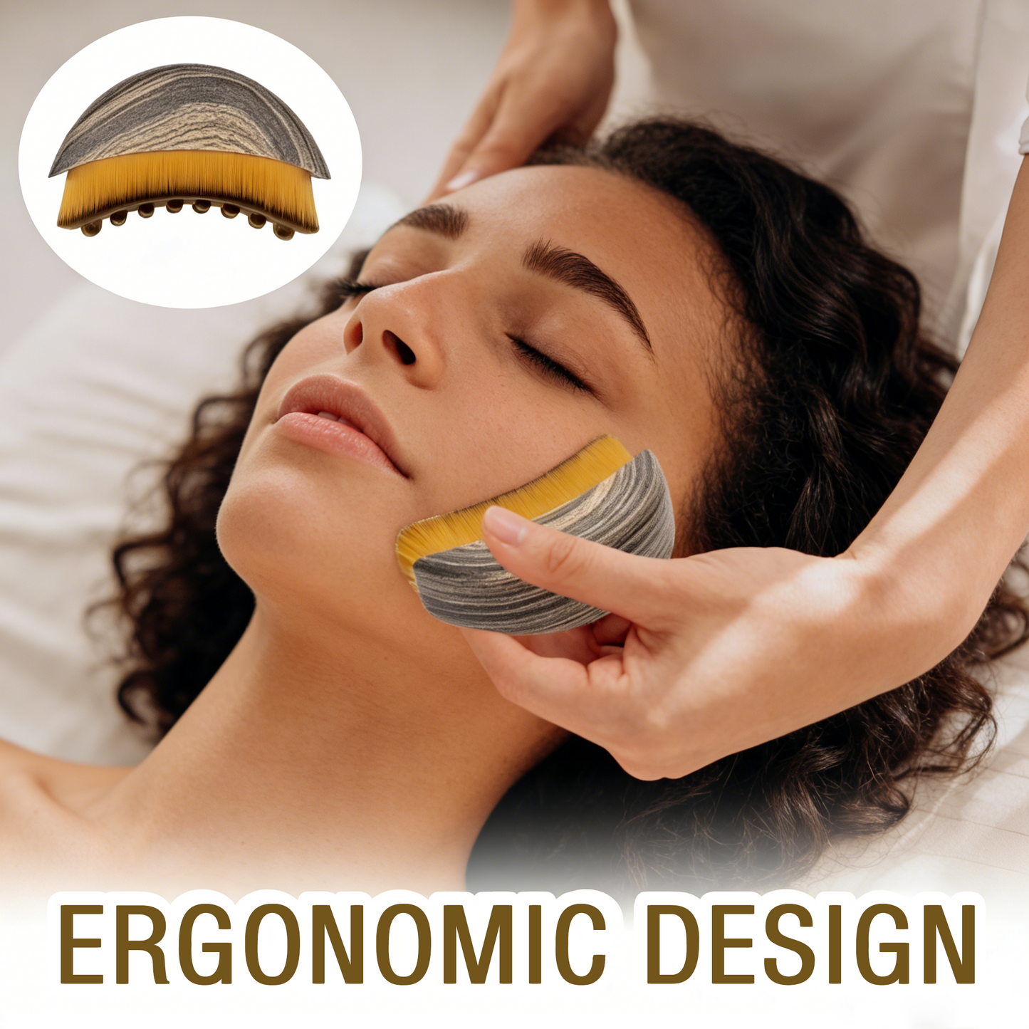 Final 3 hours 35% off:Facial Brush Massage Eye and Neck Care Brush-HHW