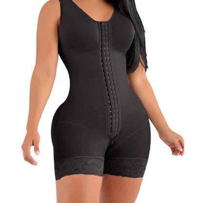 Fajas Colombianas Shapewear for Women Tummy Control Full Shapewear Butt Lifter with Zipper Crotch