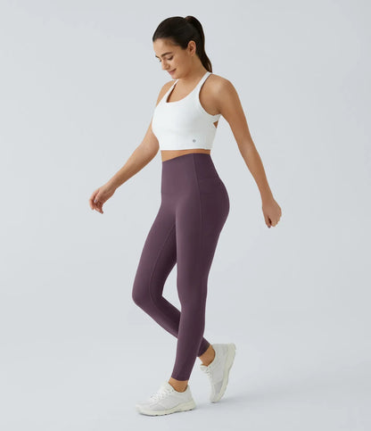 Alisanda®  High Waisted Tummy Control Pocket Shaping Training Leggings-XDX
