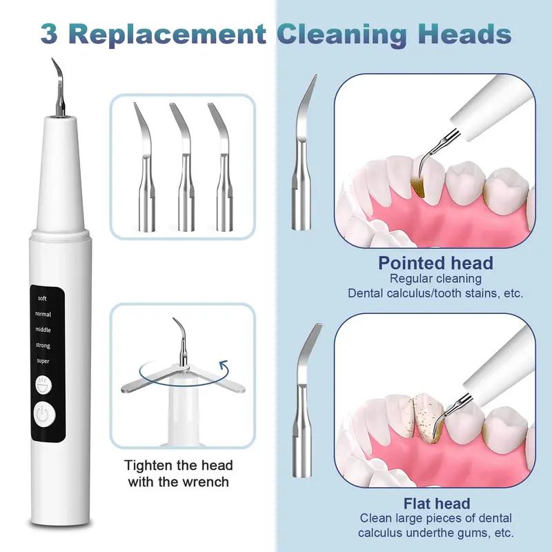 Electric Scaler/Oral Plaque/Tartar Remover with Effective Remove Plaque Tartar-XDX