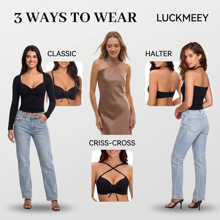 💖LIMITED SALE 50% OFF💖Drawstring Push-Up Bra– Instant Lift & Cleavage
