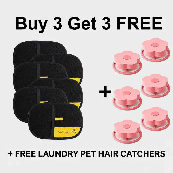 ✨Last Day 50% OFF - Pet hair remover Electrostatic gloves-XDX-FB