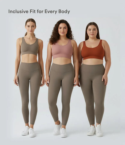 Alisanda®  High Waisted Tummy Control Pocket Shaping Training Leggings-XDX