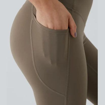 Alisanda®  High Waisted Tummy Control Pocket Shaping Training Leggings-XDX