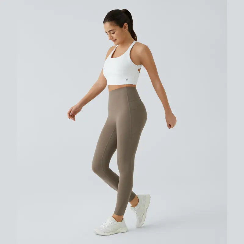 Alisanda®  High Waisted Tummy Control Pocket Shaping Training Leggings-XDX