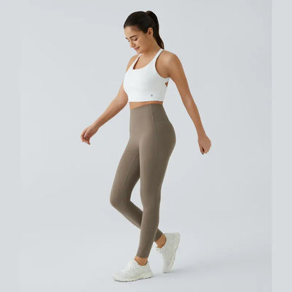 Alisanda®  High Waisted Tummy Control Pocket Shaping Training Leggings-XDX