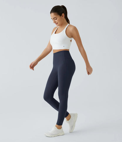 Alisanda®  High Waisted Tummy Control Pocket Shaping Training Leggings-XDX