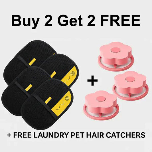 ✨Last Day 50% OFF - Pet hair remover Electrostatic gloves-XDX-FB